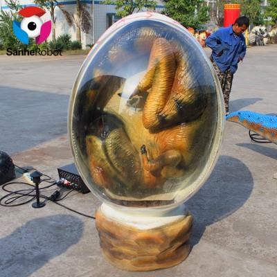 Fiberglass Decoration life size Dinosaur Egg shell,Mini Amusement Park Equipment for Sale