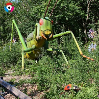 Exhibition Lifelike Robot Insect Animatronic Mantis for Sale