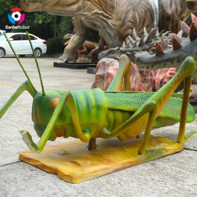 Animatronics, Amusement Park Big Size Simulation Insect Grasshopper