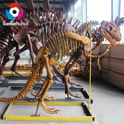 Large Shopping Mall Indoor Decoration Simulated dinosaur skeleton for halloween