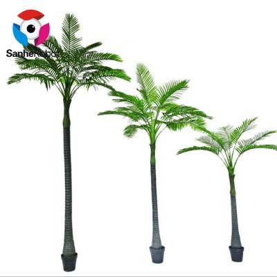 High simulation artificial plants plastic tree Areca catechu