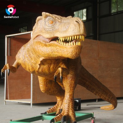 4M Outdoor Park Animatronic Golden Tyrannosaurus